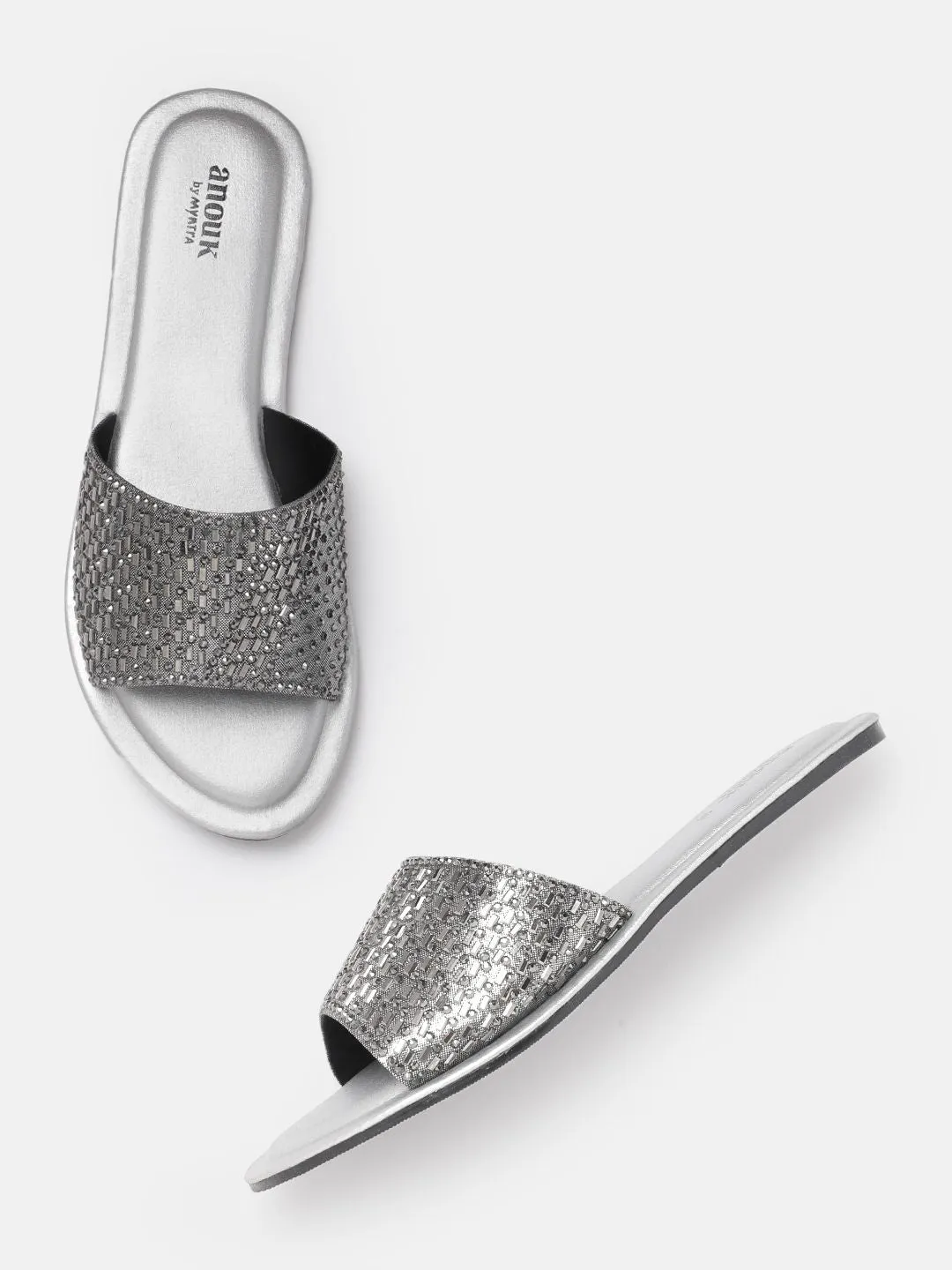 Anouk Women Embellished Open Toe Flats