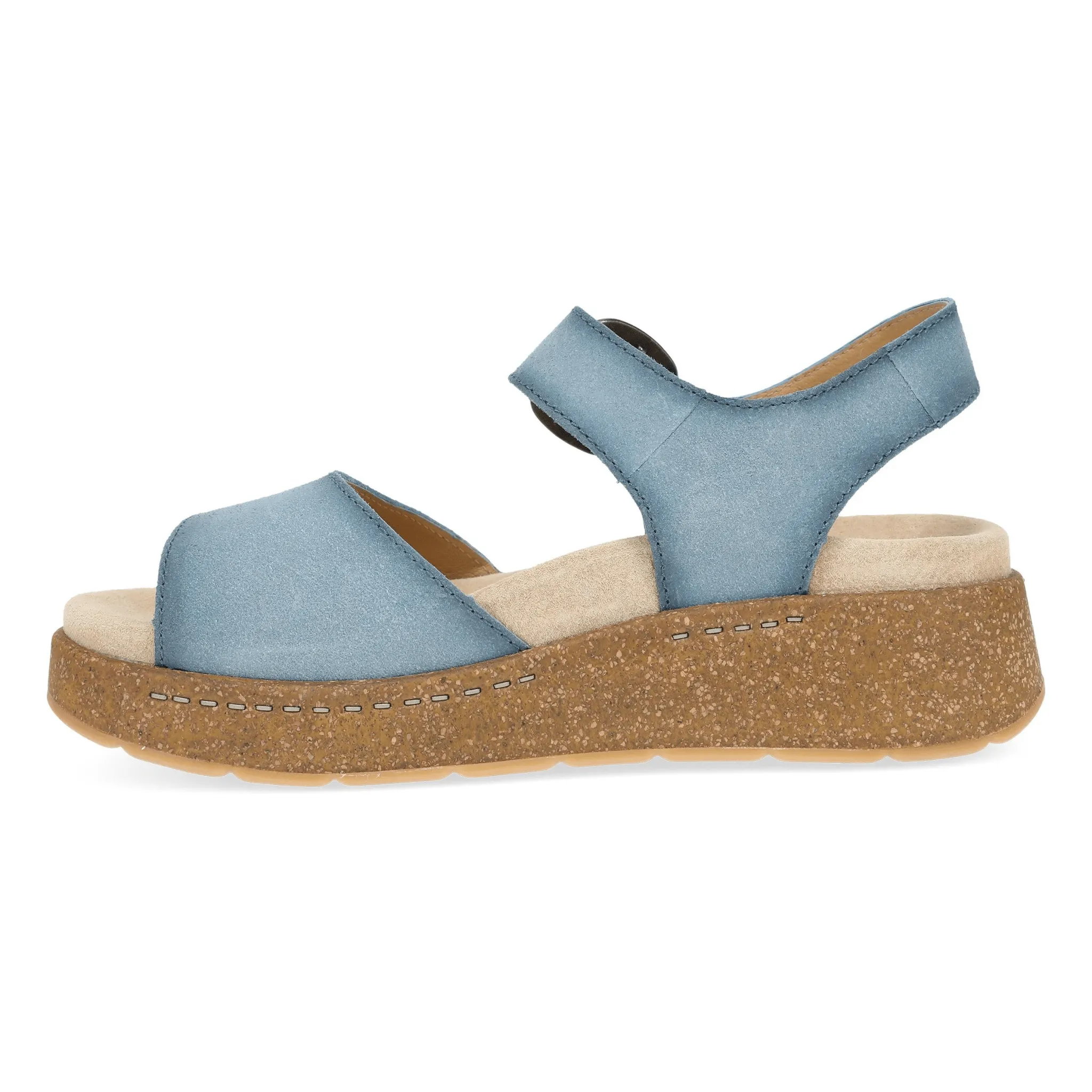 Bianca | Burnished Suede | Blue
