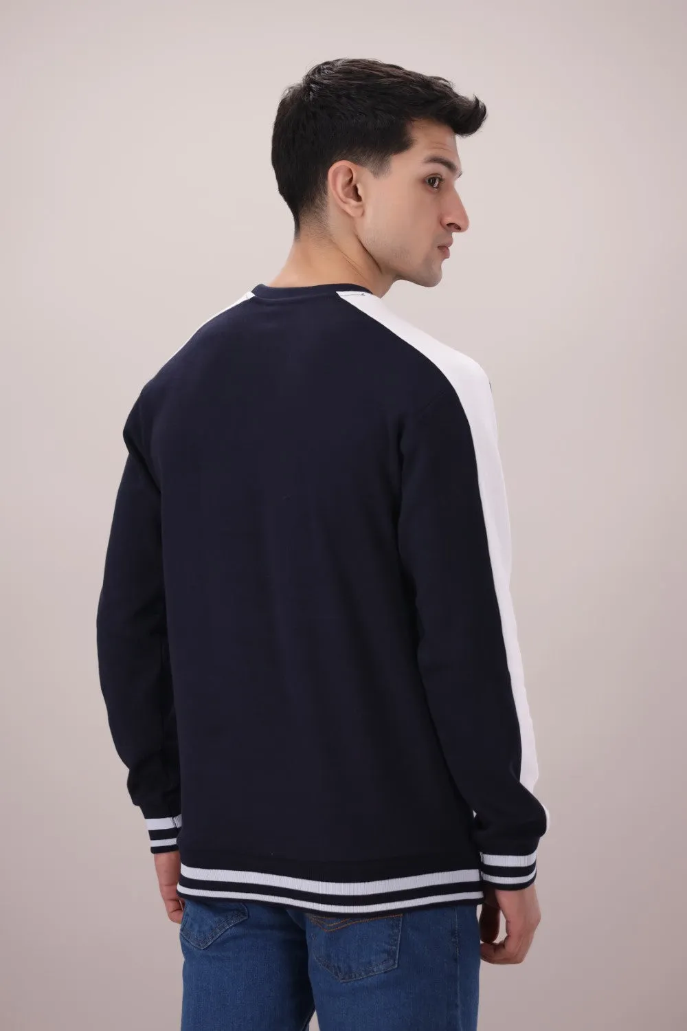 Black Interlock Sweat Shirt