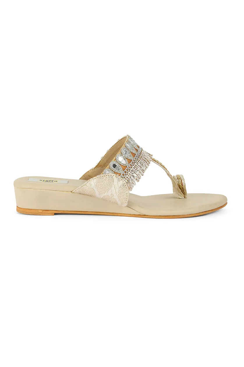 Border Tassel 1" Flats Brown