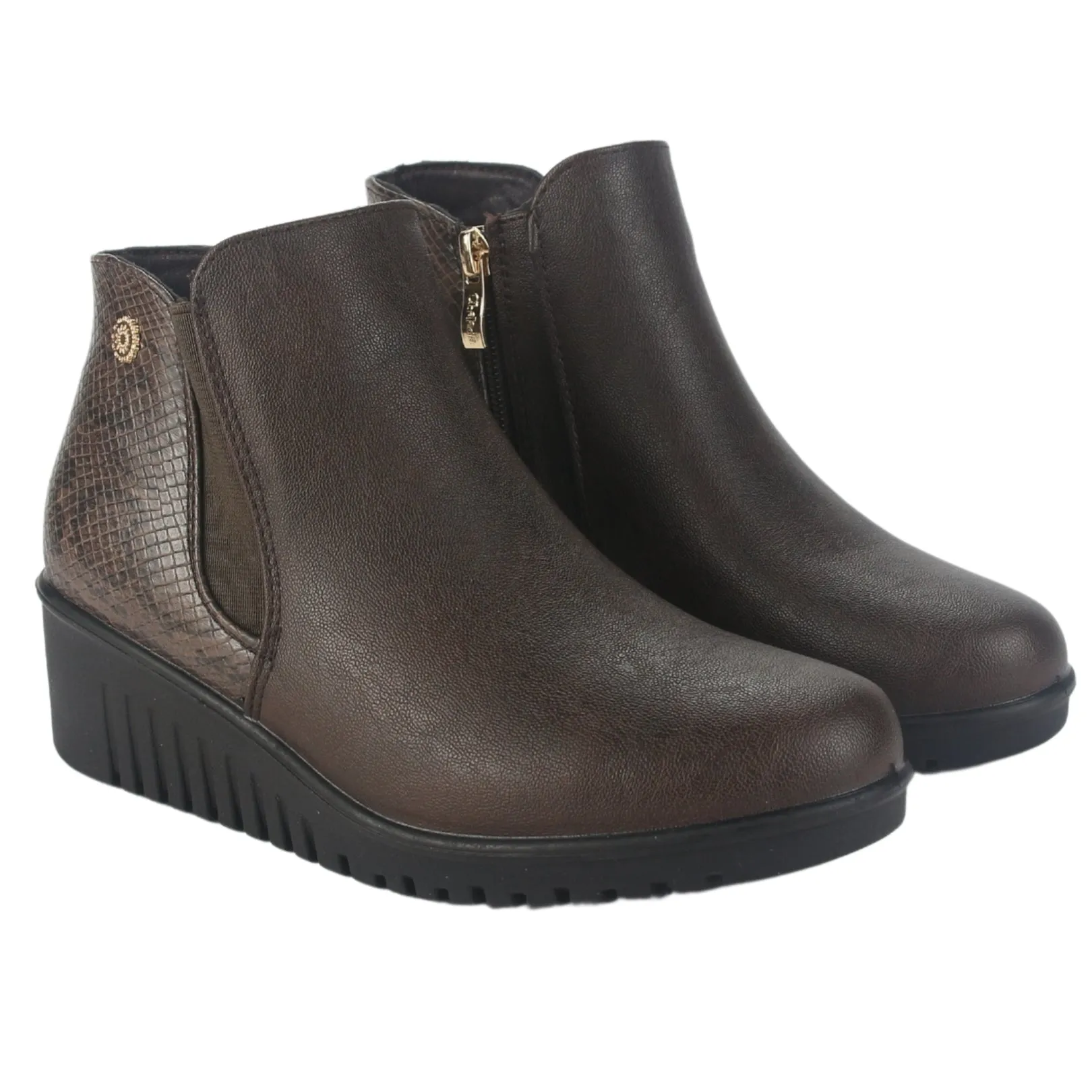 Botin Chalada Mujer Lili-1 café Casual