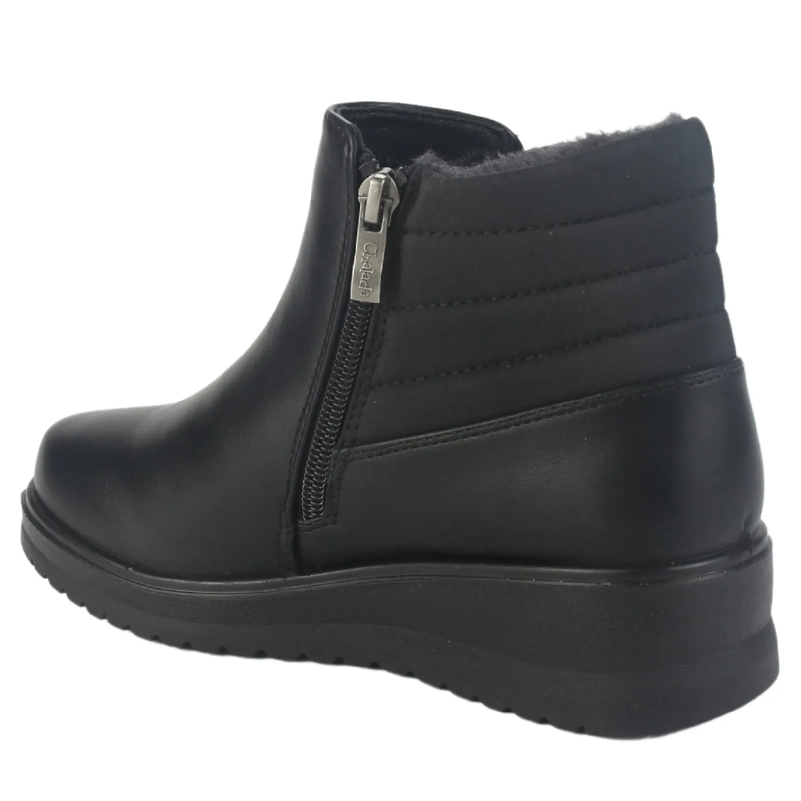 Botin Chalada Mujer Rayo-2 Negro Casual