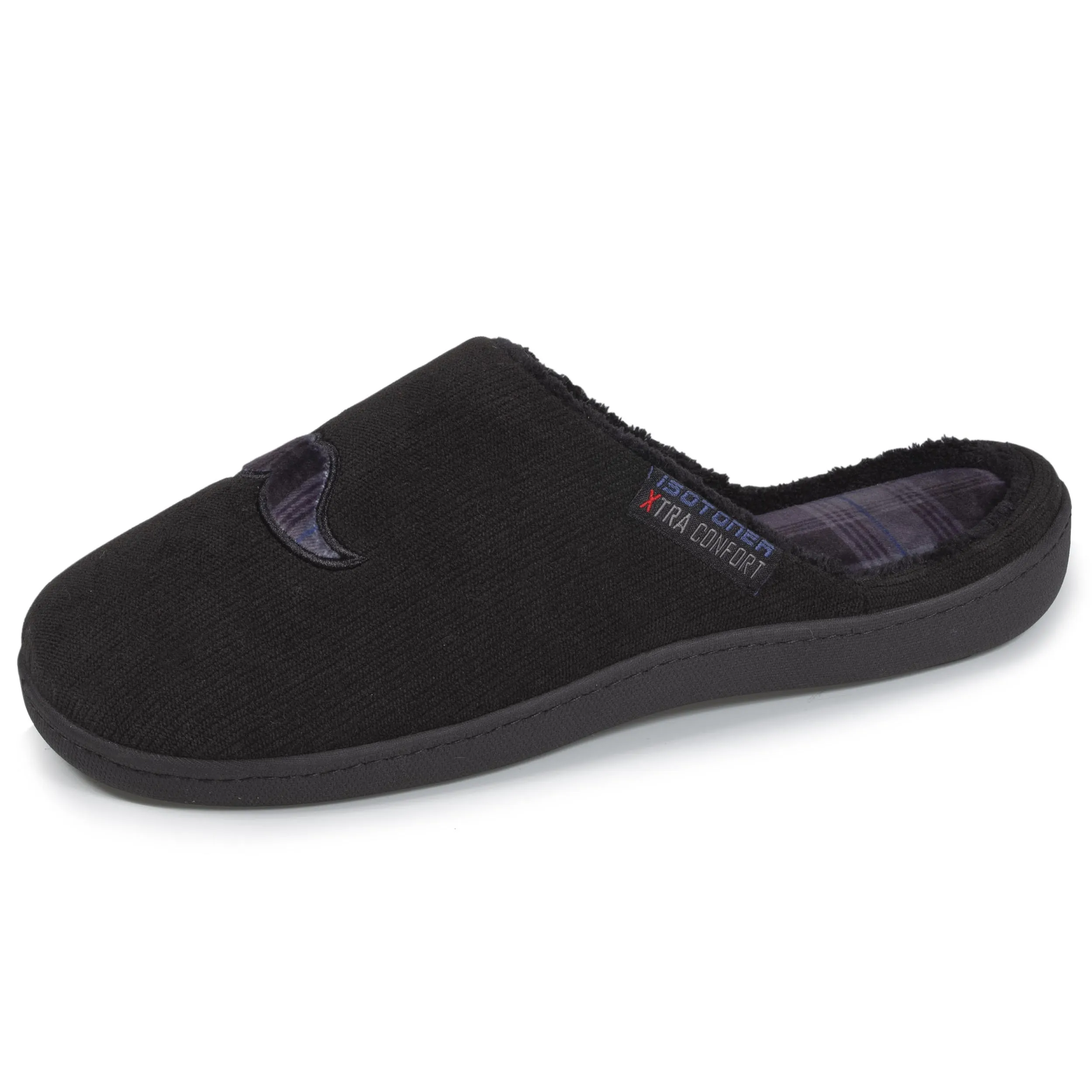 Chaussons mules XTRA Confort Homme Noir