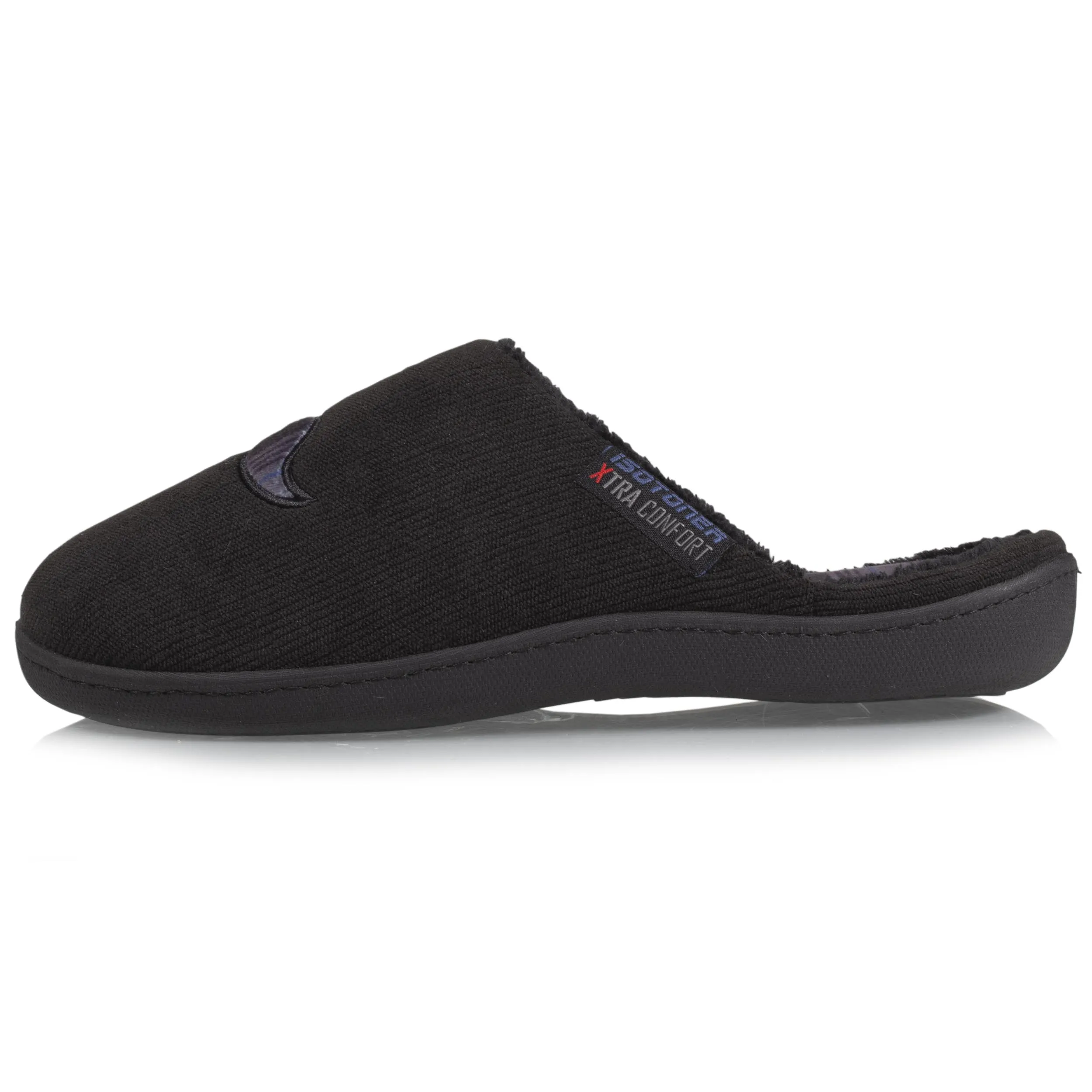 Chaussons mules XTRA Confort Homme Noir