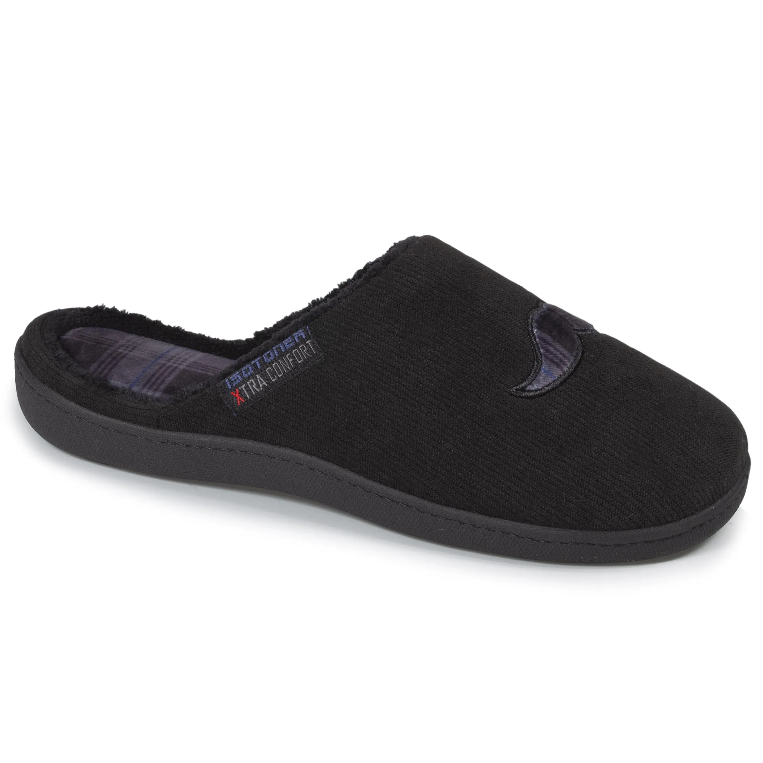 Chaussons mules XTRA Confort Homme Noir