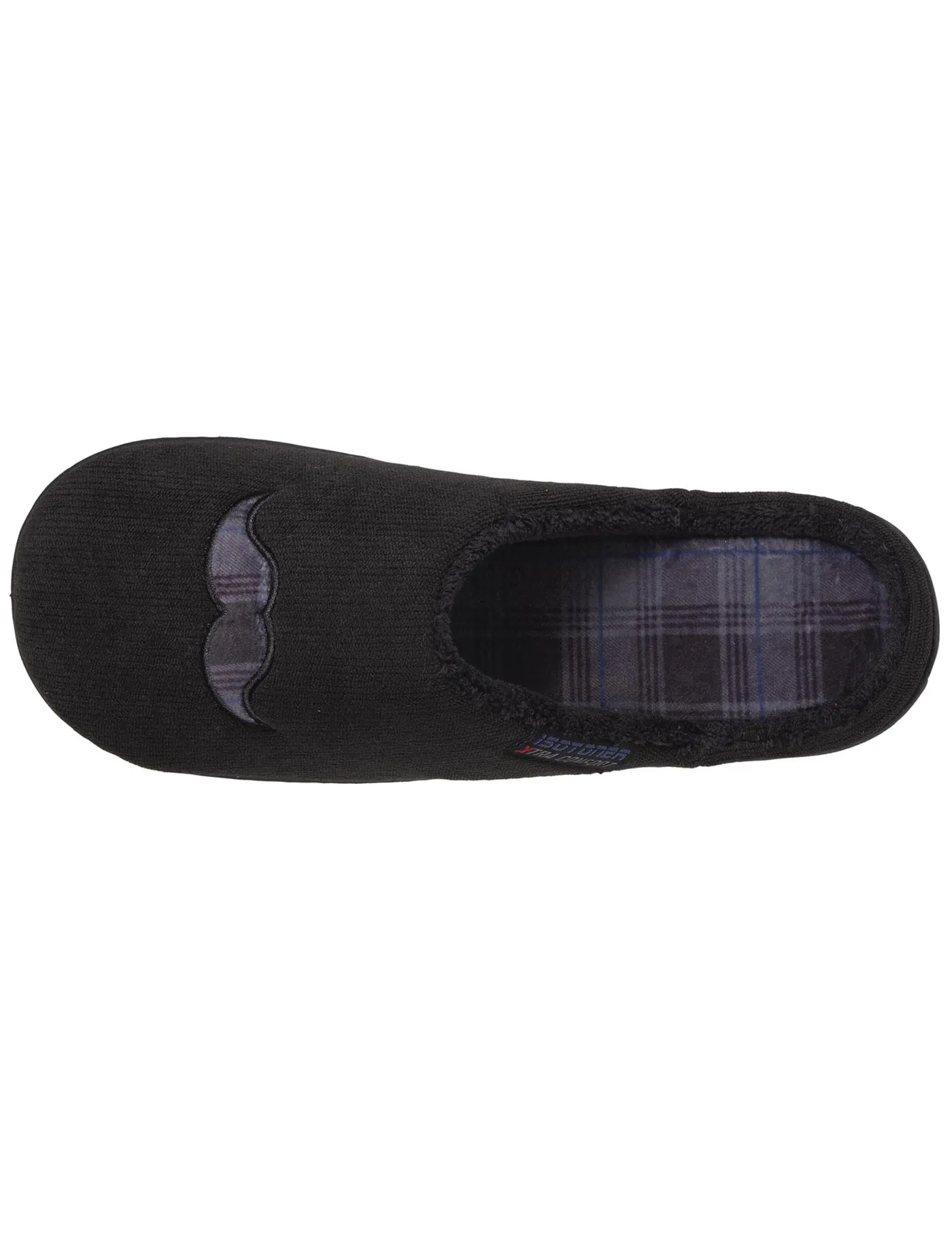 Chaussons mules XTRA Confort Homme Noir