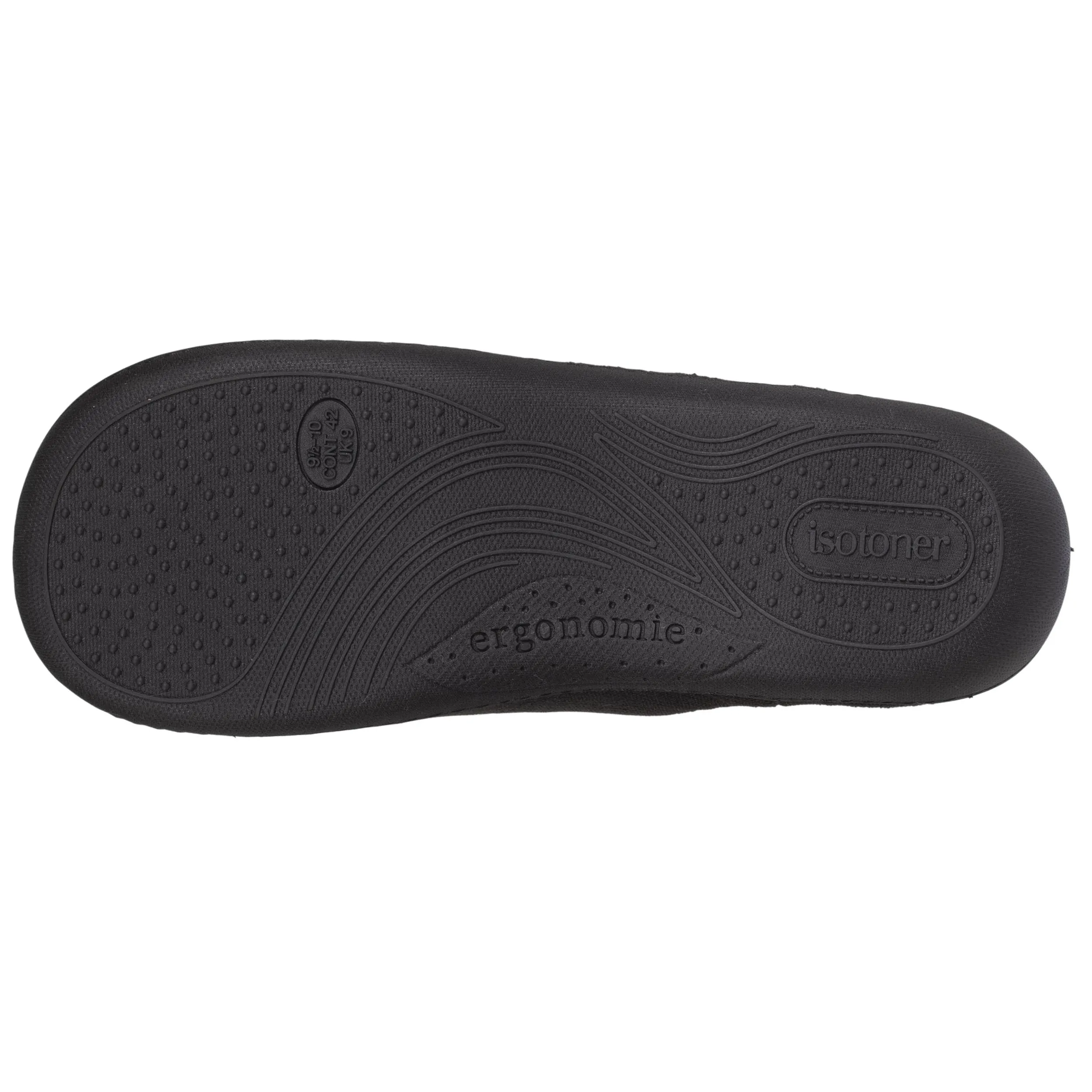 Chaussons mules XTRA Confort Homme Noir