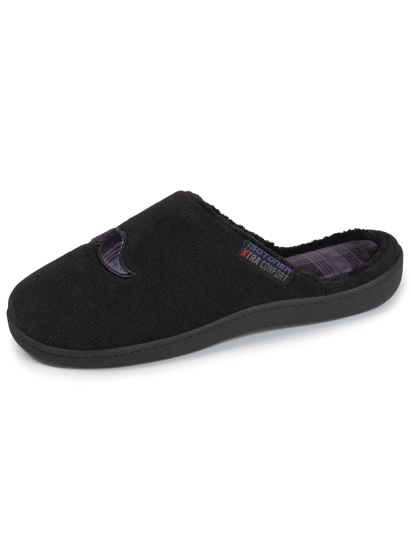 Chaussons mules XTRA Confort Homme Noir