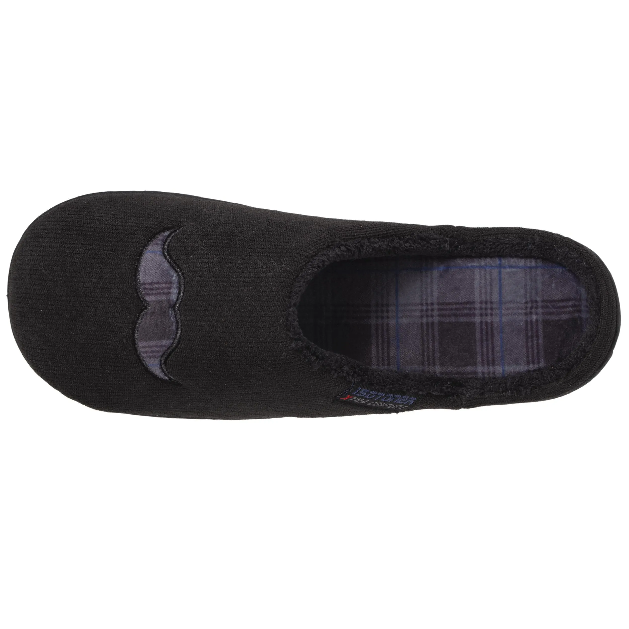Chaussons mules XTRA Confort Homme Noir