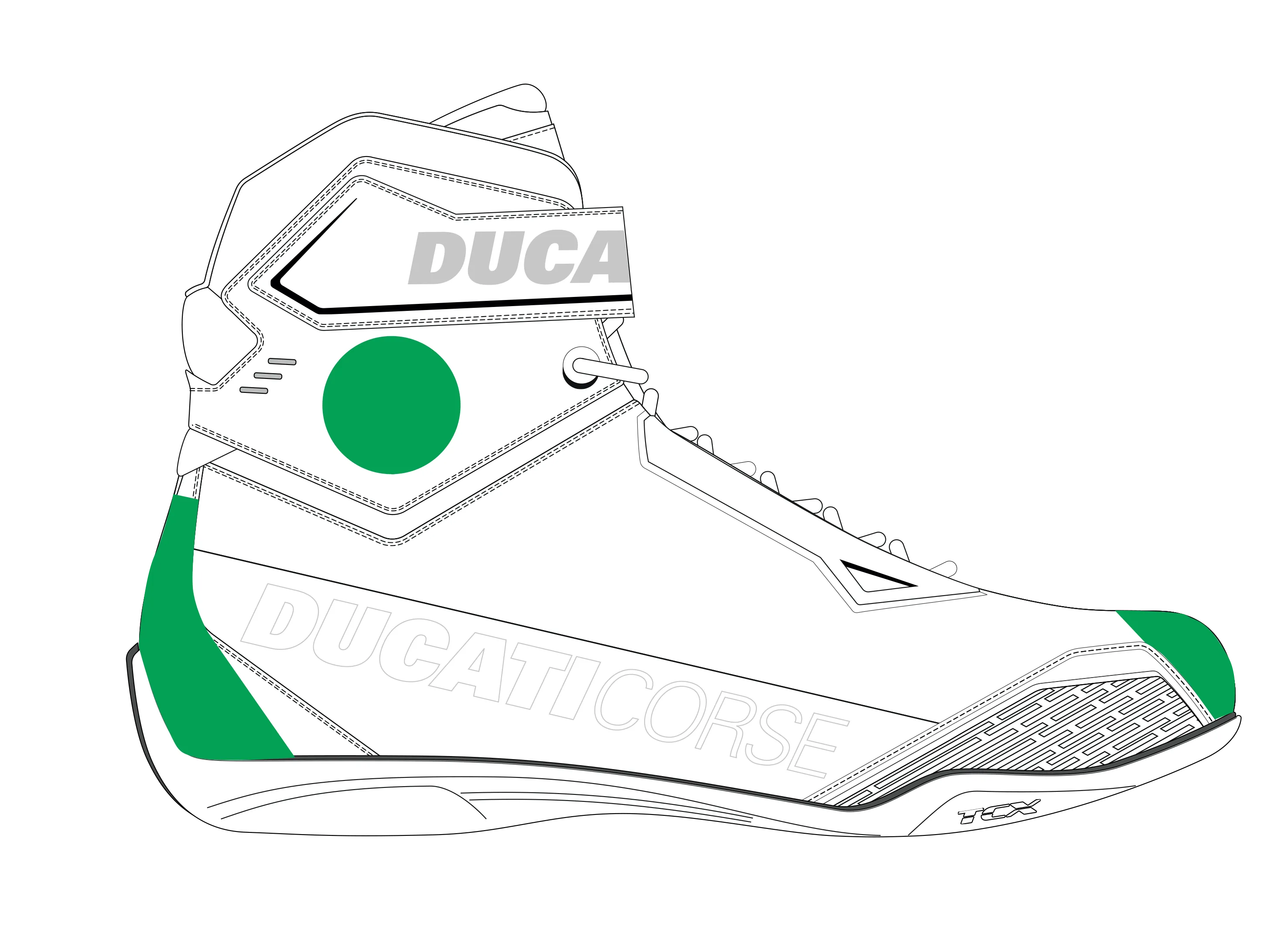 Ducati Corse City C2 - Technical Short Boots