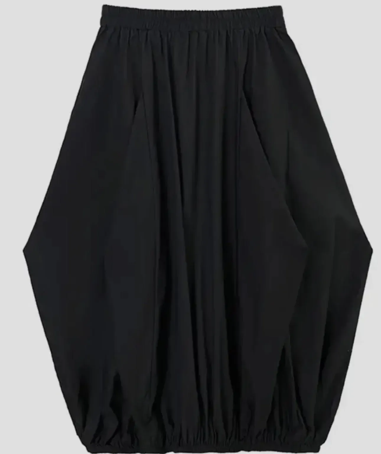 Edgy Cotton Bubble Skirt