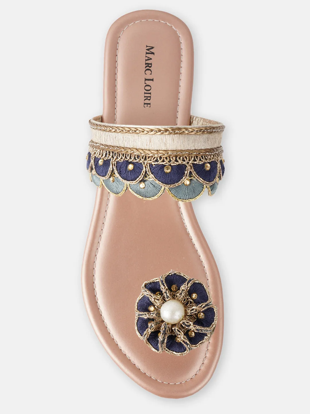 Embroidered Flats Ethnic