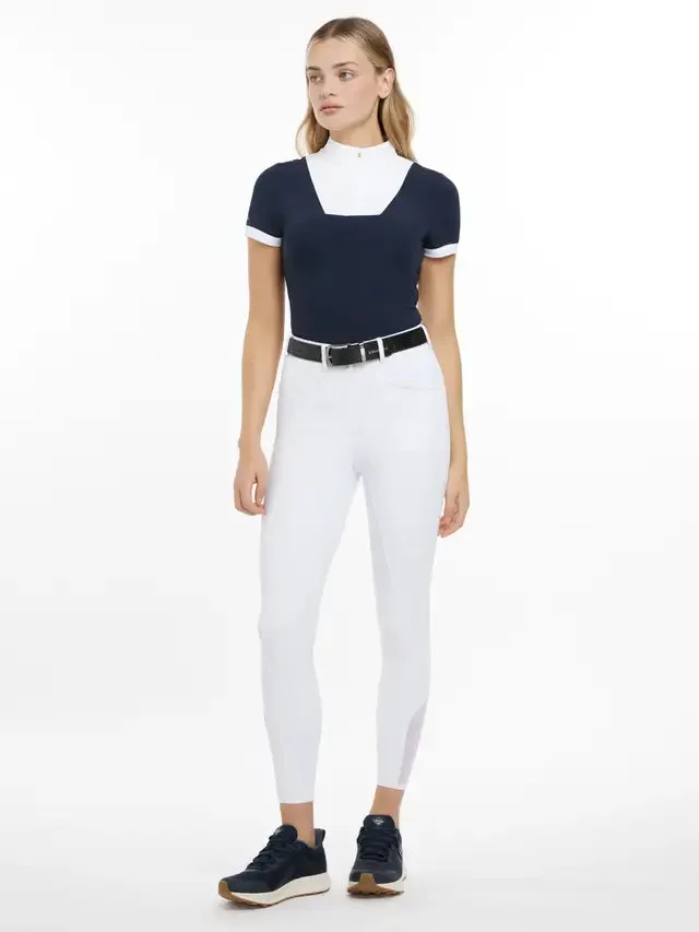 LeMieux Ladies Imogen Knee Grip Breeches White