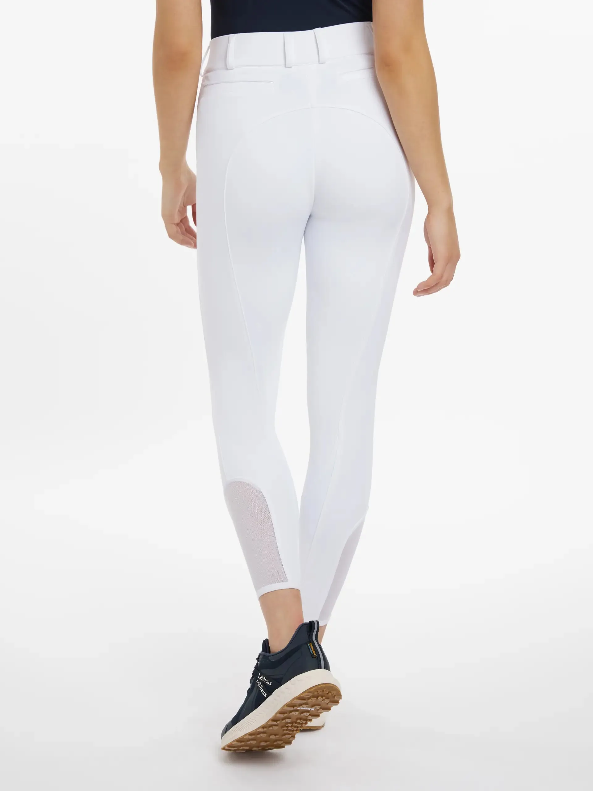 LeMieux Ladies Imogen Knee Grip Breeches White