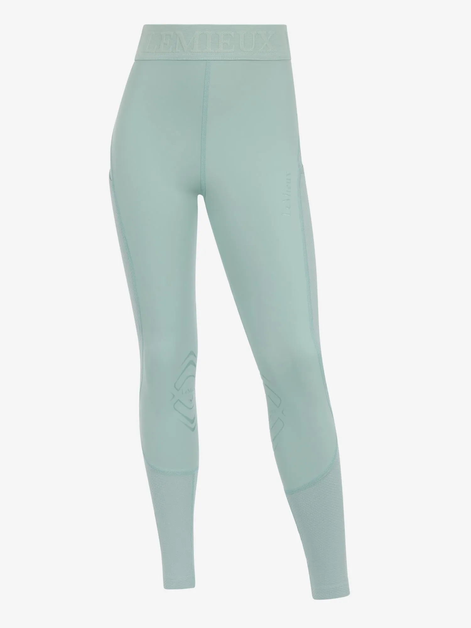 LeMieux Young Rider Lizzie Mesh Legging Aqua