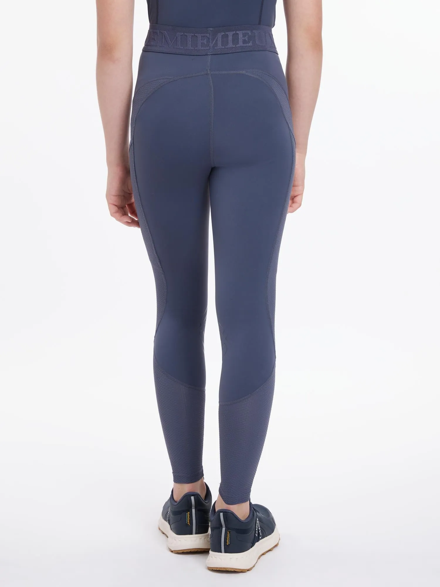 LeMieux Young Rider Lizzie Mesh Legging Dusk Blue