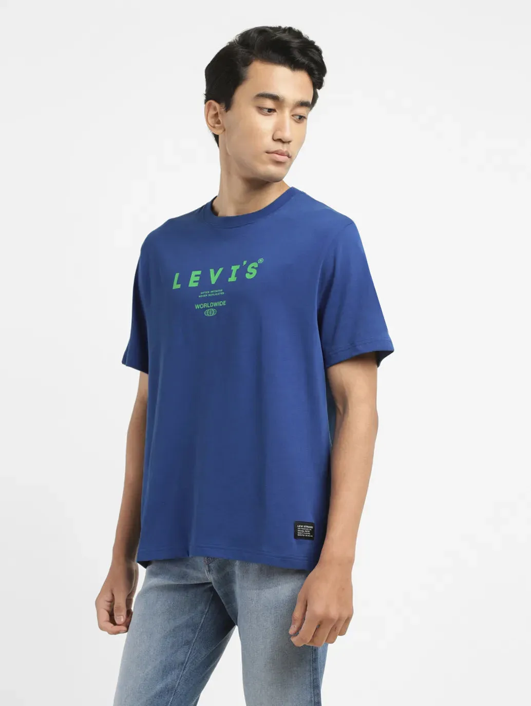 Men's Brand Logo Crew Neck T-shirt