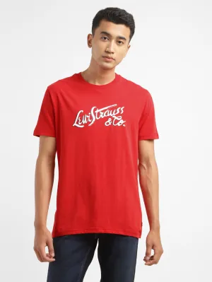 Men's Brand Logo Crew Neck T-shirt