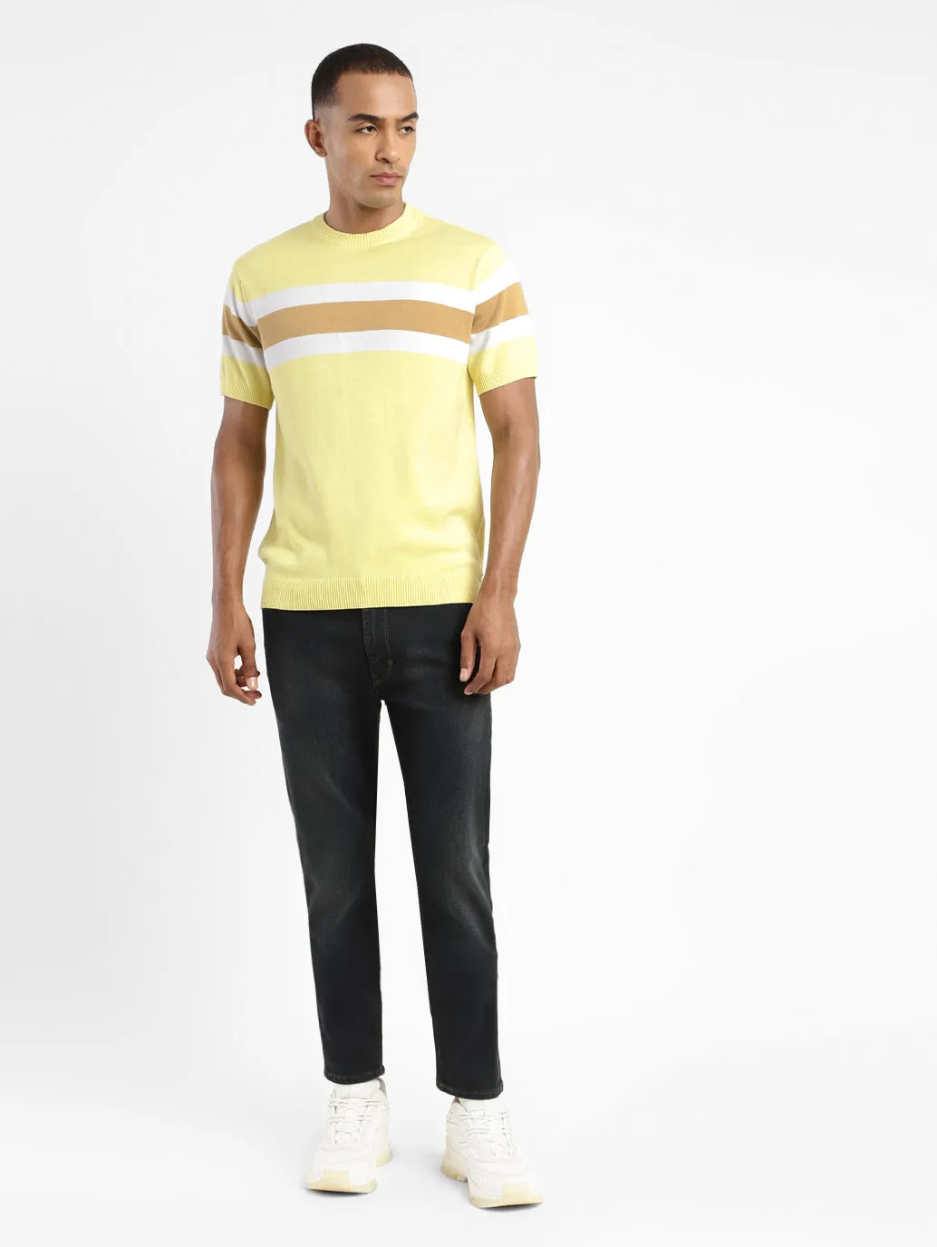 Men's Colorblock Crew Neck T-shirt