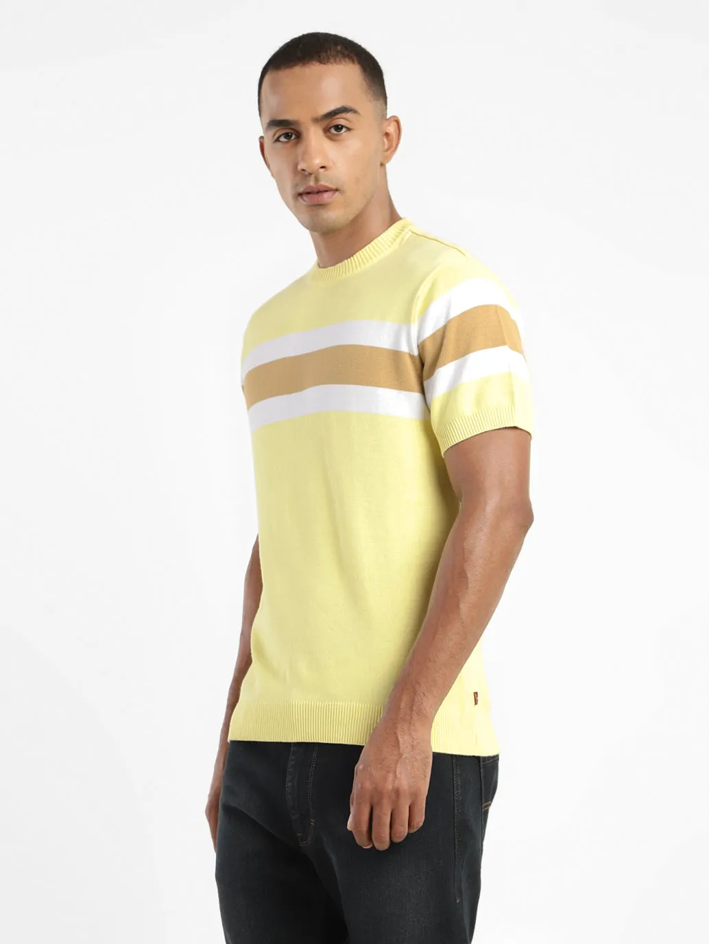 Men's Colorblock Crew Neck T-shirt