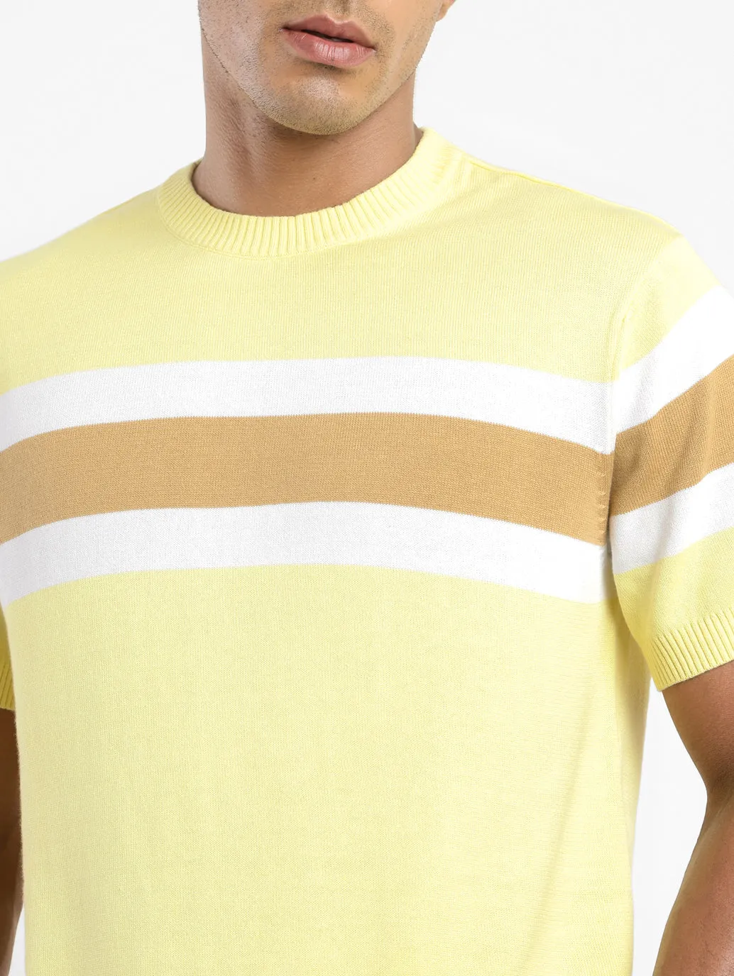 Men's Colorblock Crew Neck T-shirt