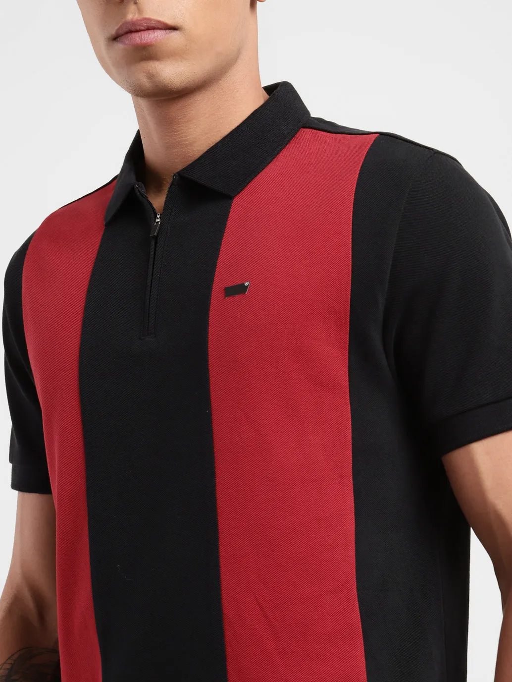 Men's Colorblock Polo T-shirt