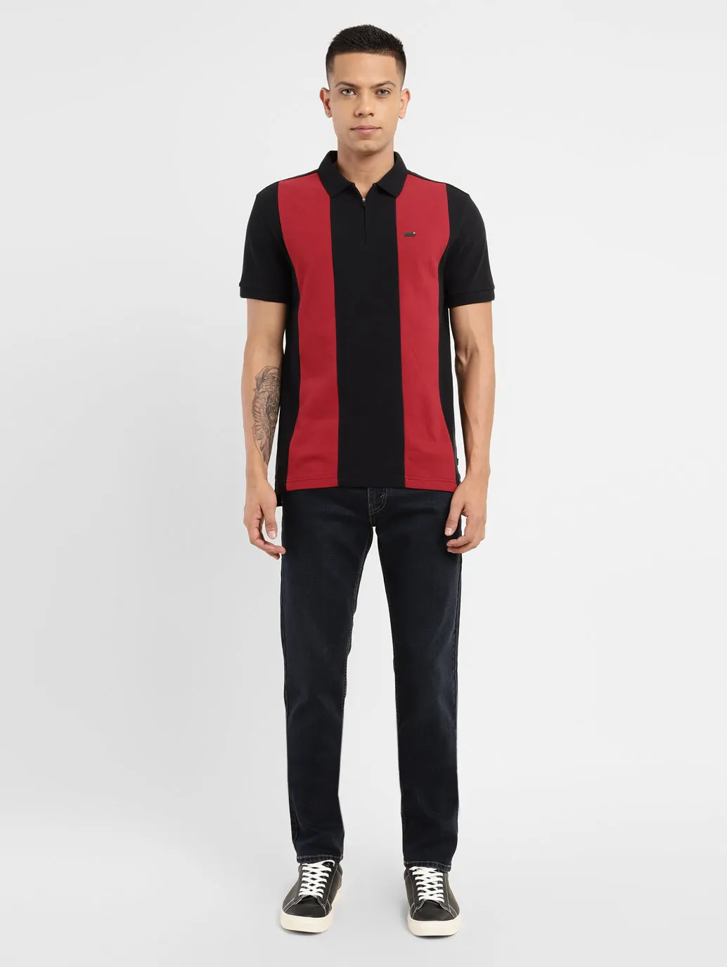 Men's Colorblock Polo T-shirt