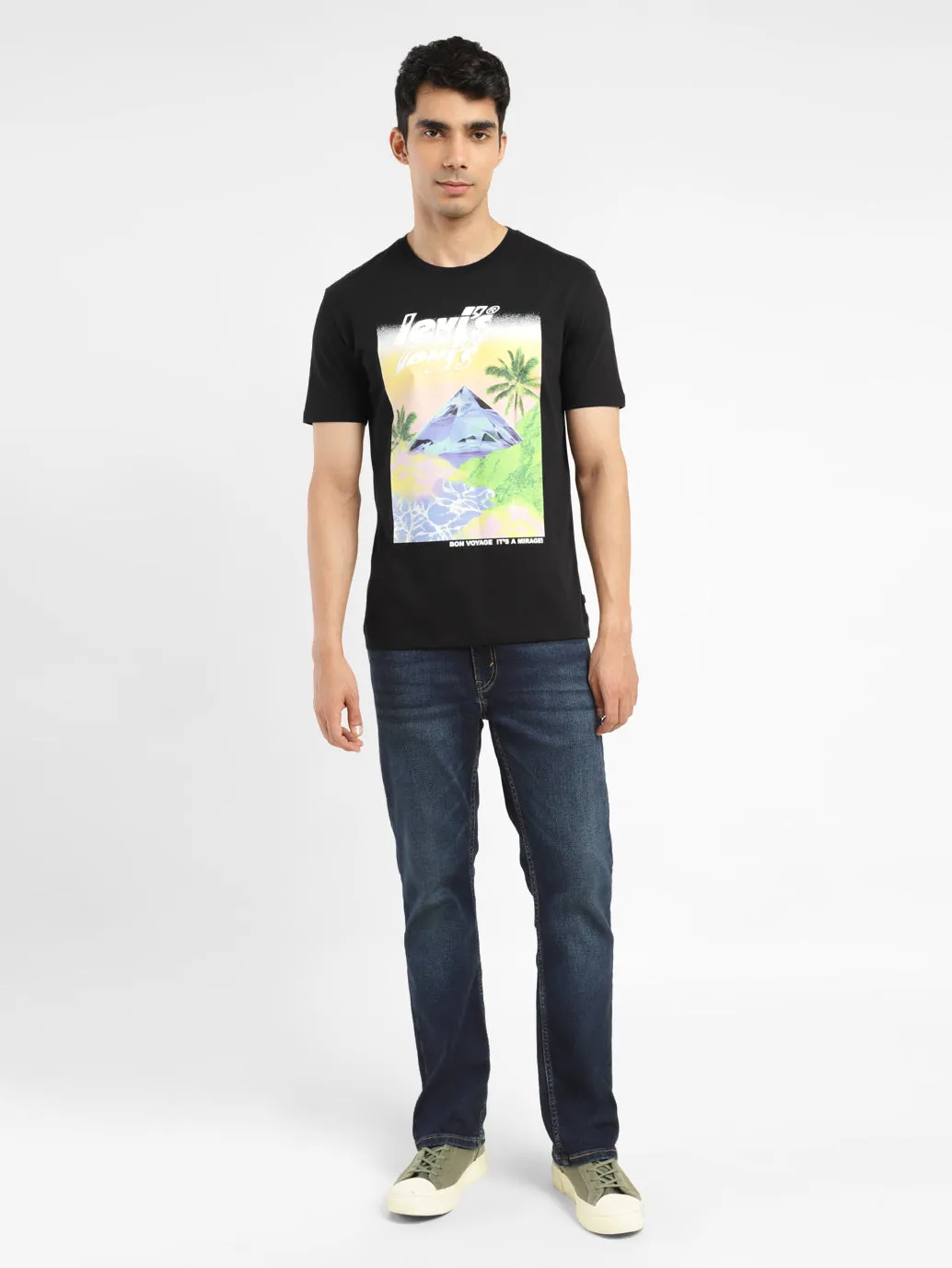 Men's Graphic Slim Fit T-shirt