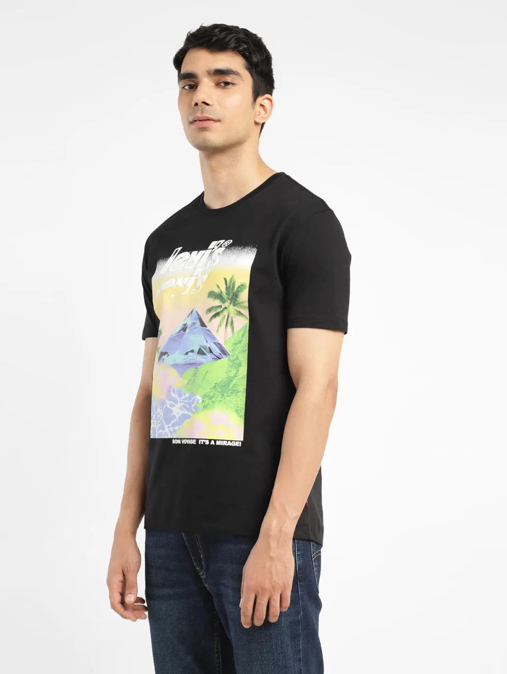 Men's Graphic Slim Fit T-shirt