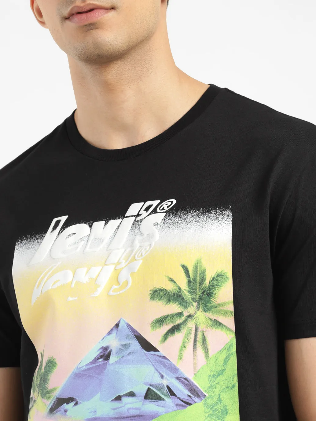 Men's Graphic Slim Fit T-shirt