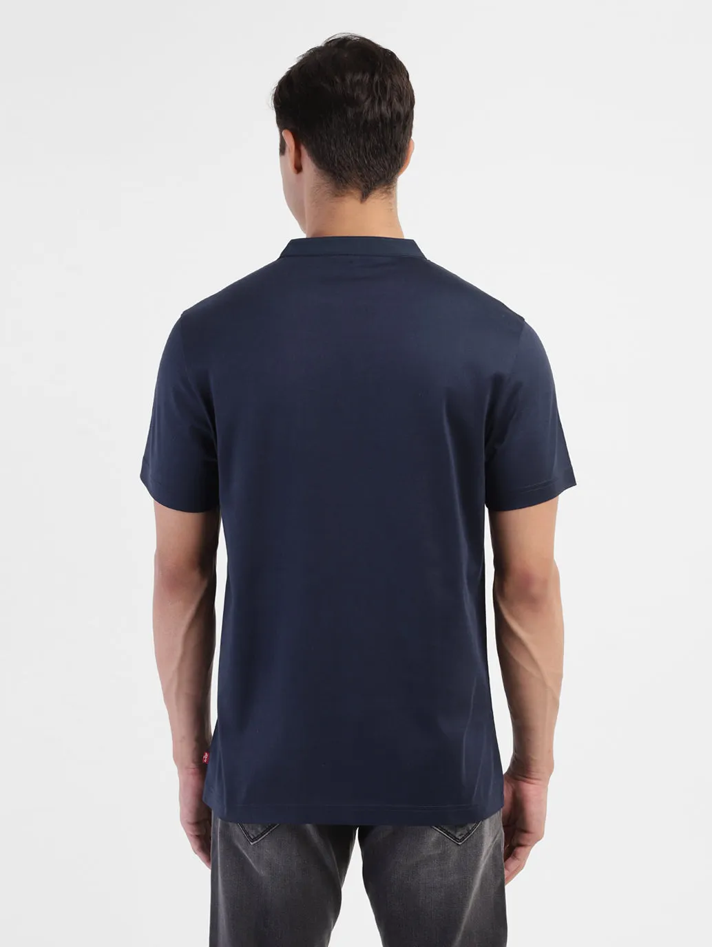 Men's Solid Henley T-Shirt