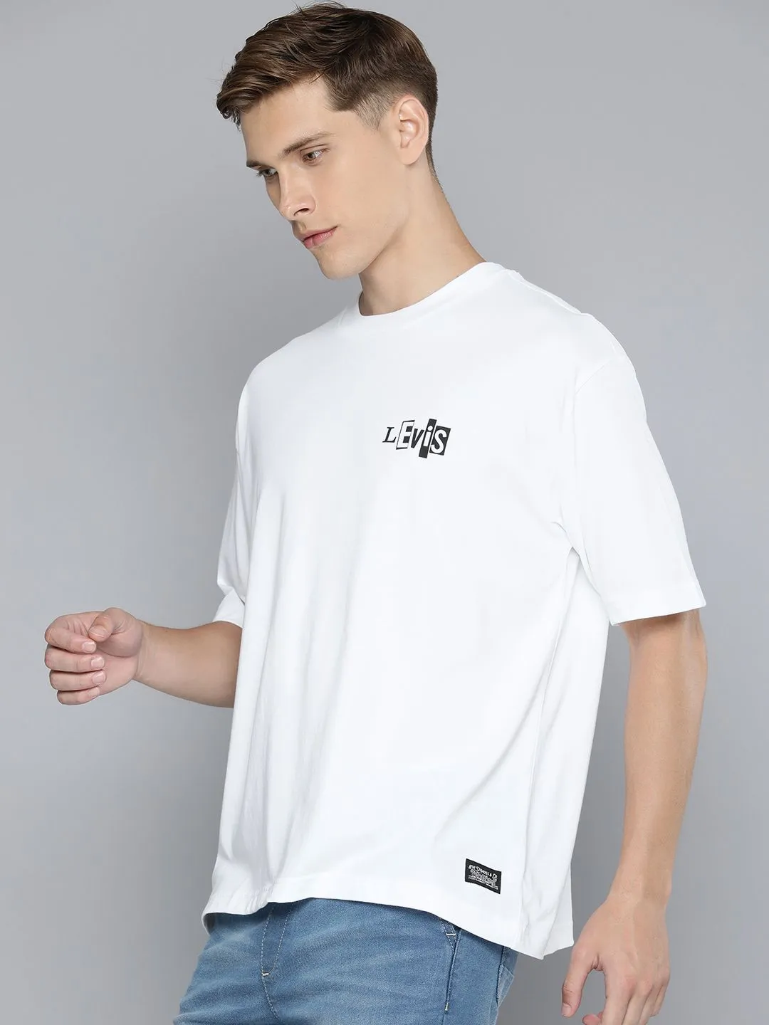 Men's Solid Loose Fit T-shirt