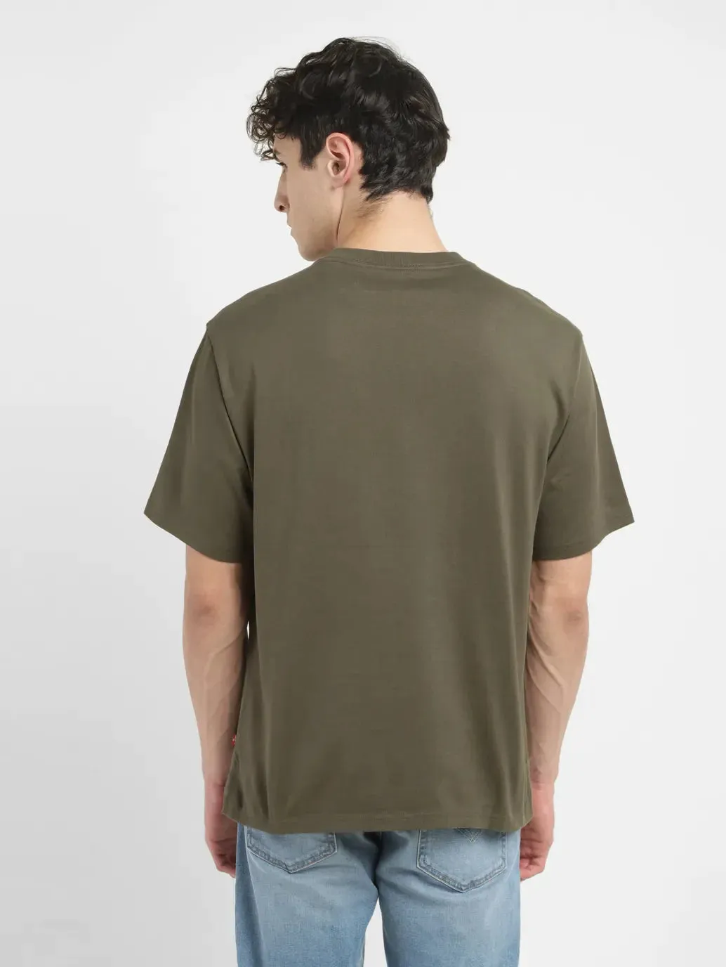 Men's Solid Relaxed Fit T-shirt