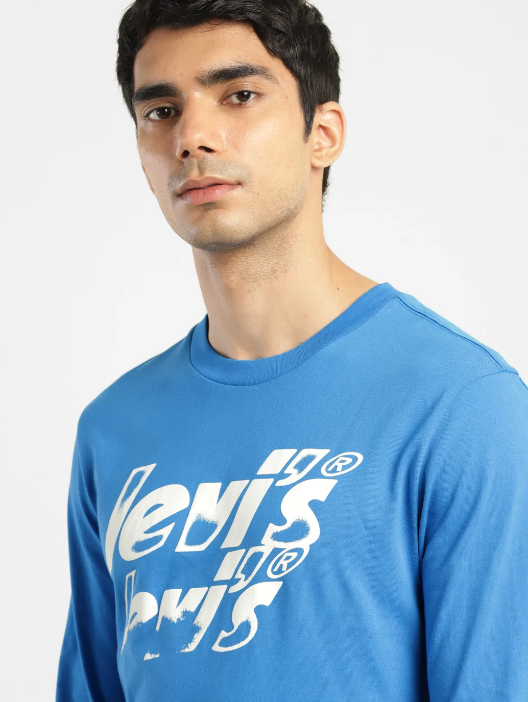 Men's Solid Round Neck T-shirt