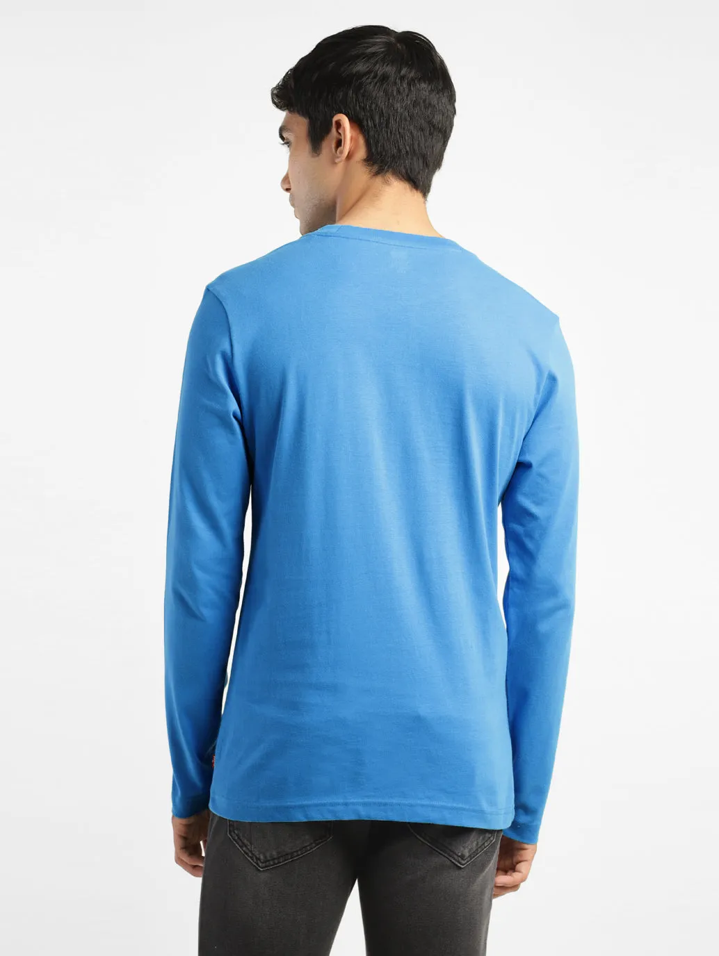 Men's Solid Round Neck T-shirt
