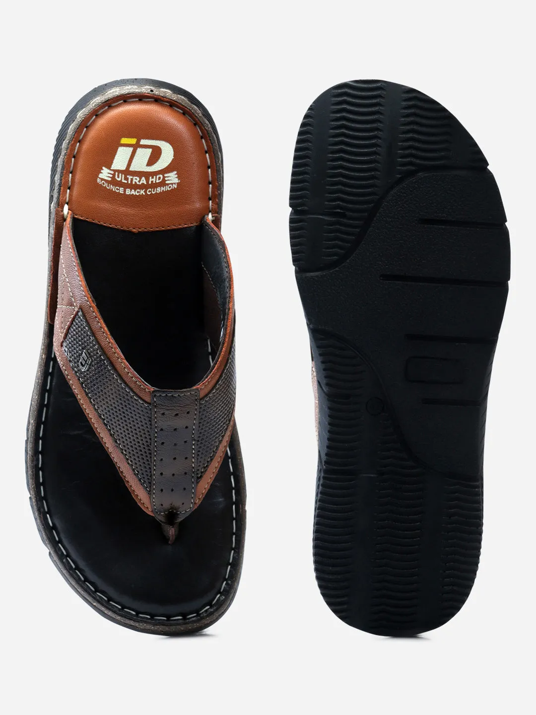 Men's Tan Thong Casual Sandal (ID4104)