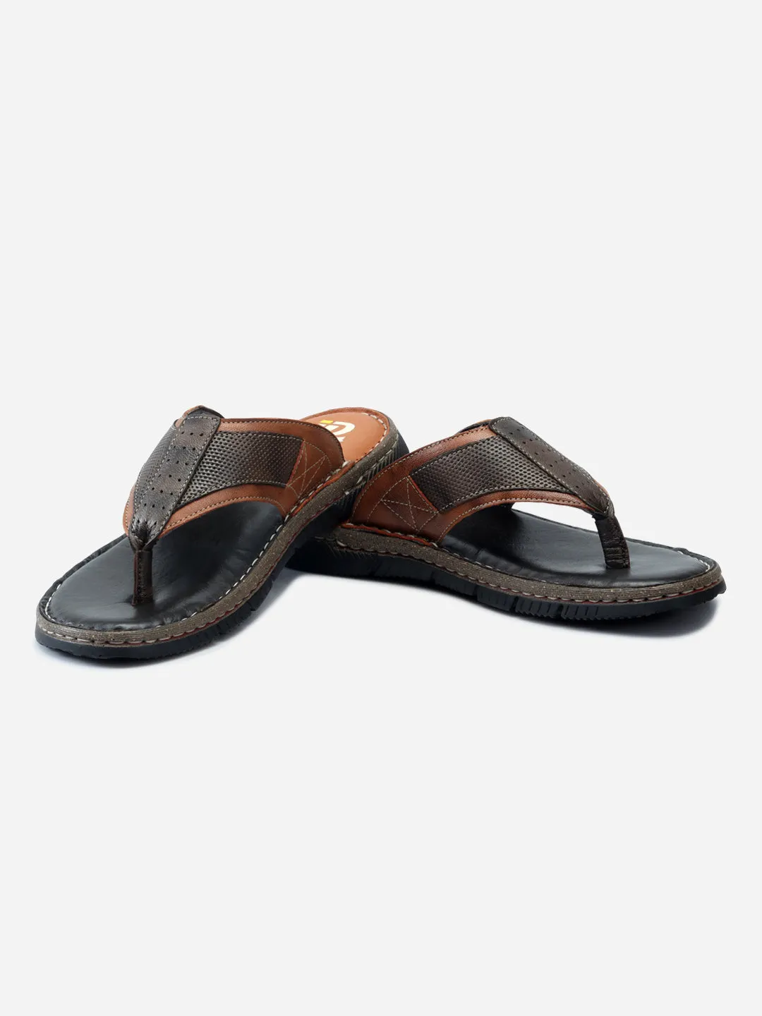Men's Tan Thong Casual Sandal (ID4104)