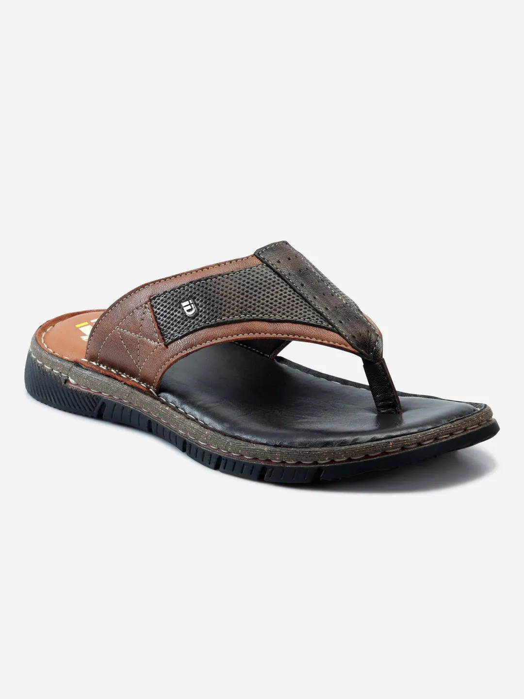 Men's Tan Thong Casual Sandal (ID4104)