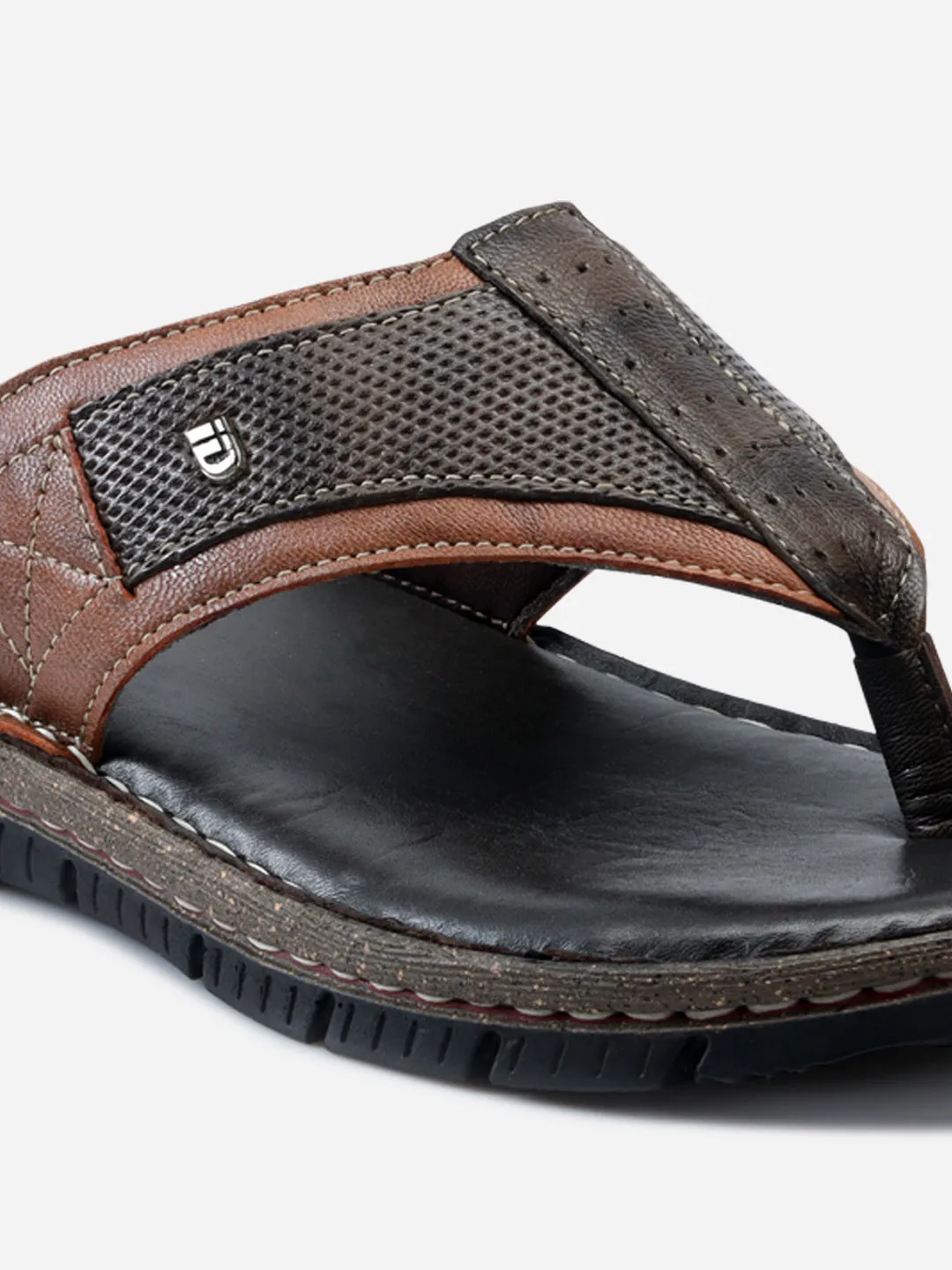 Men's Tan Thong Casual Sandal (ID4104)