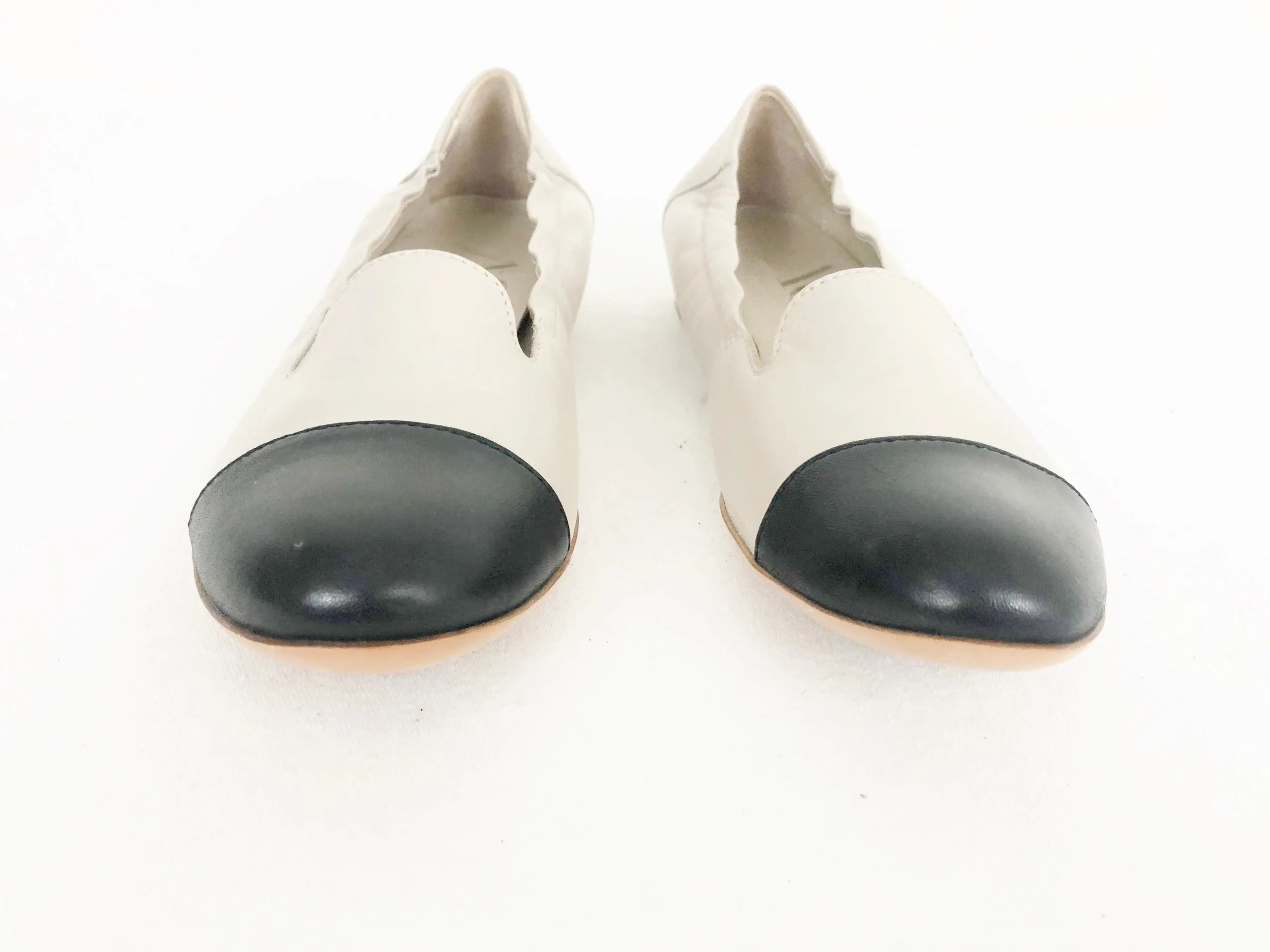 NEW Agl Attilio Giusti Leombruni Cap-Toe Flats Size 36.5 It (6.5 Us)