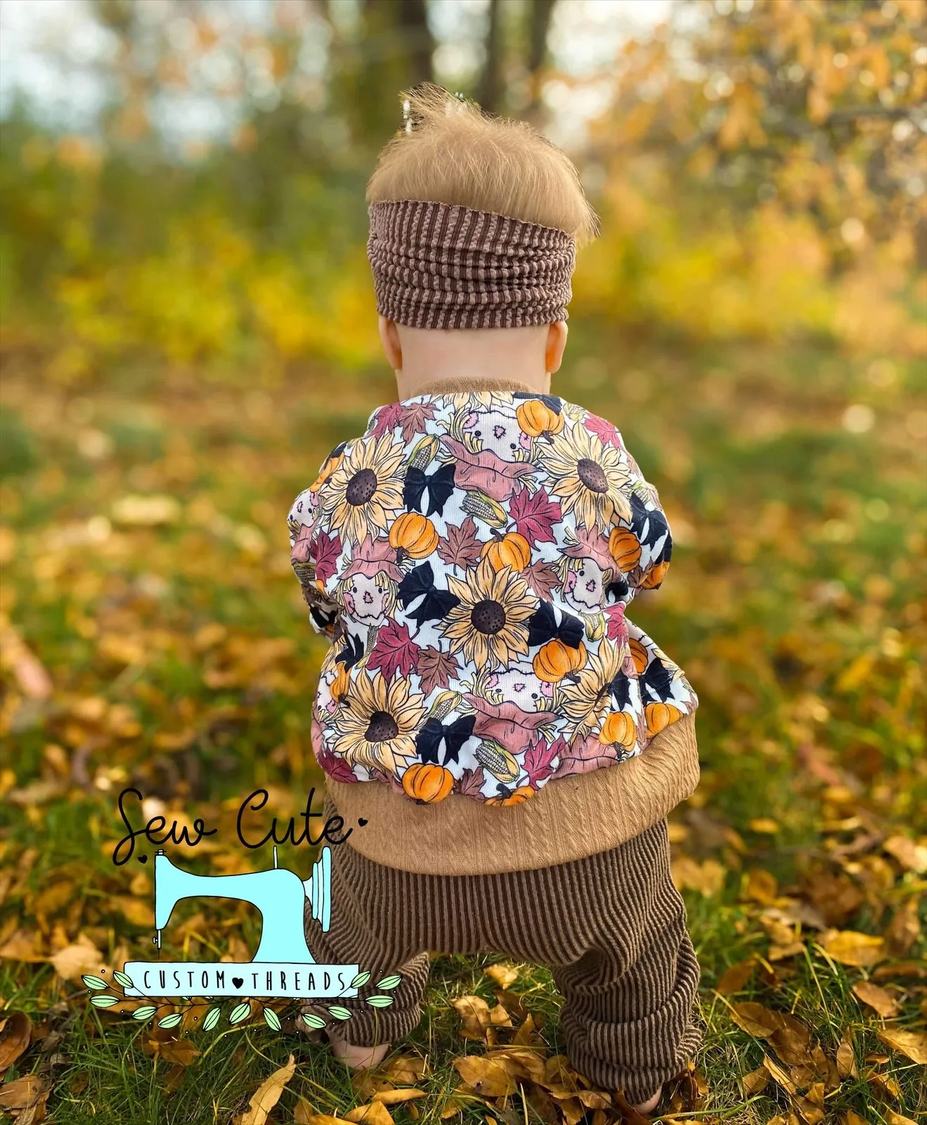 OS comfy cardigan- scarecrow