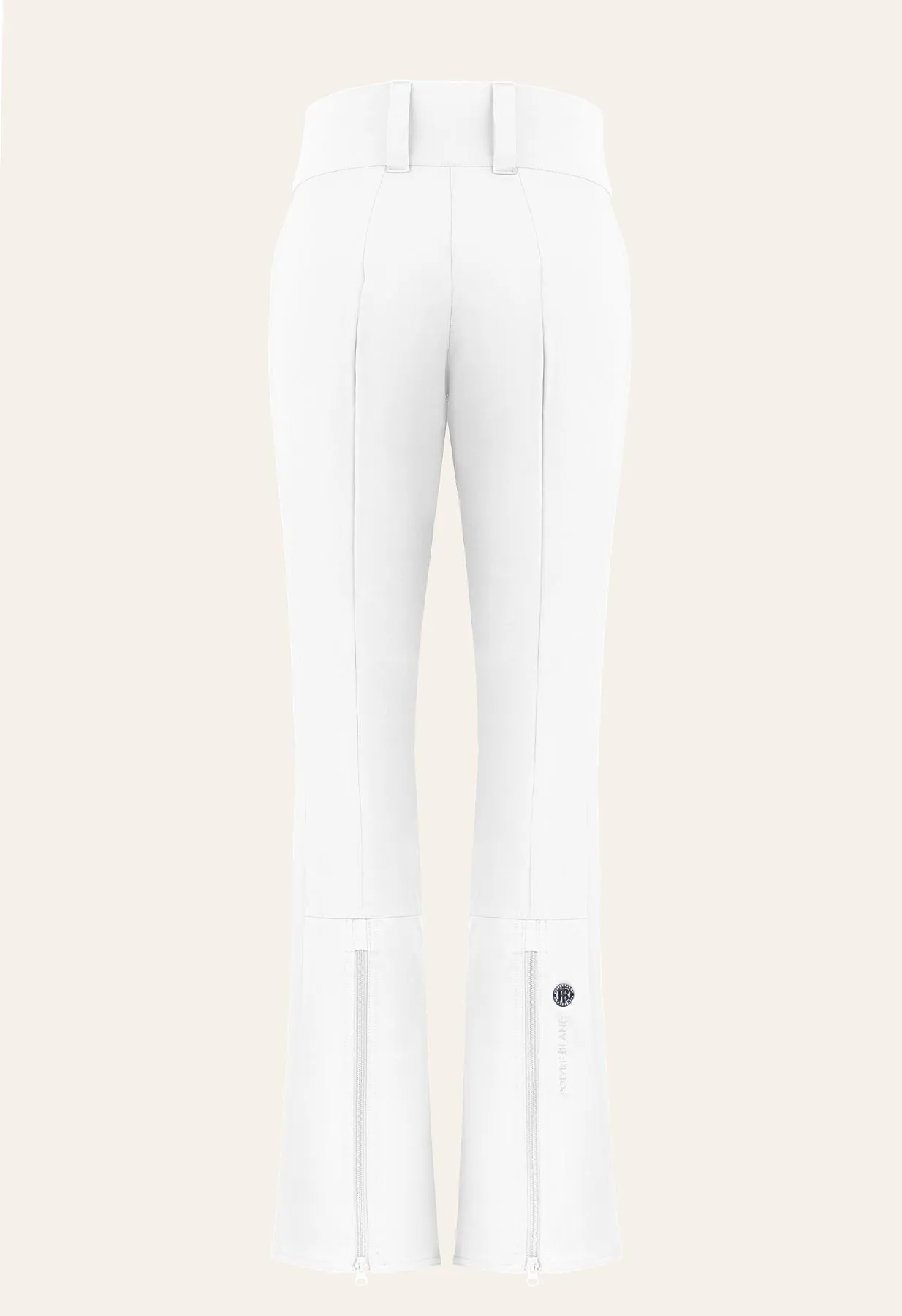 Poivre Blanc 0822 Stretch Ski Pant in White