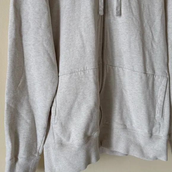 Rapha Zip Sweater Jacket Ivory Women's Size XL