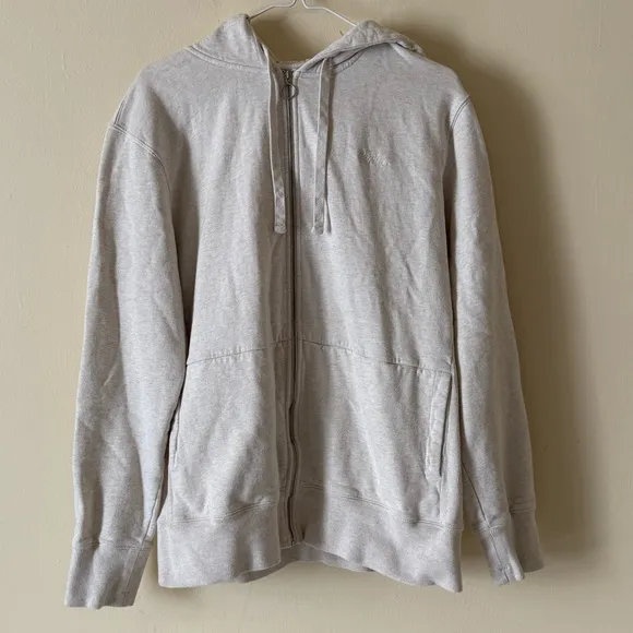 Rapha Zip Sweater Jacket Ivory Women's Size XL