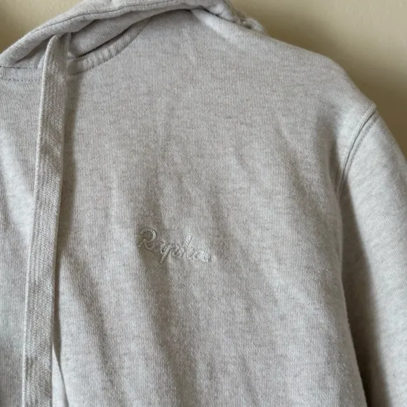 Rapha Zip Sweater Jacket Ivory Women's Size XL