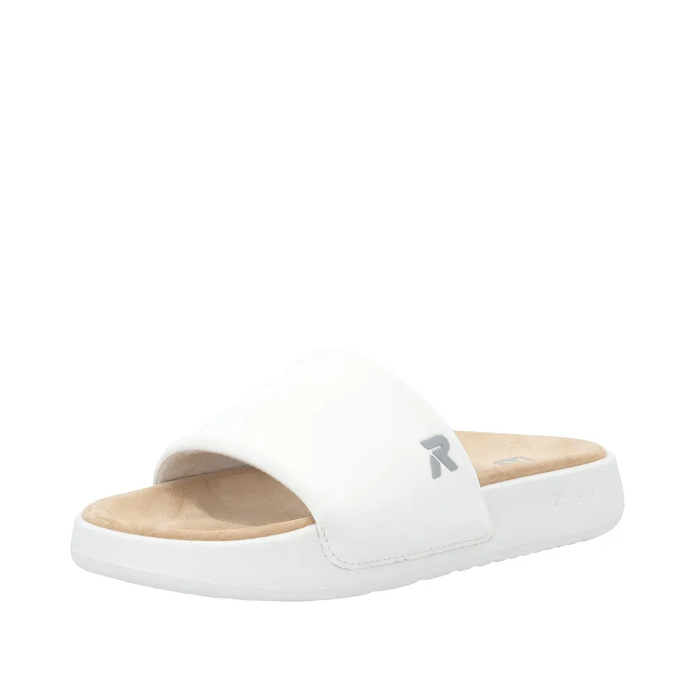 Rieker Sport W3250-80 White Sandals