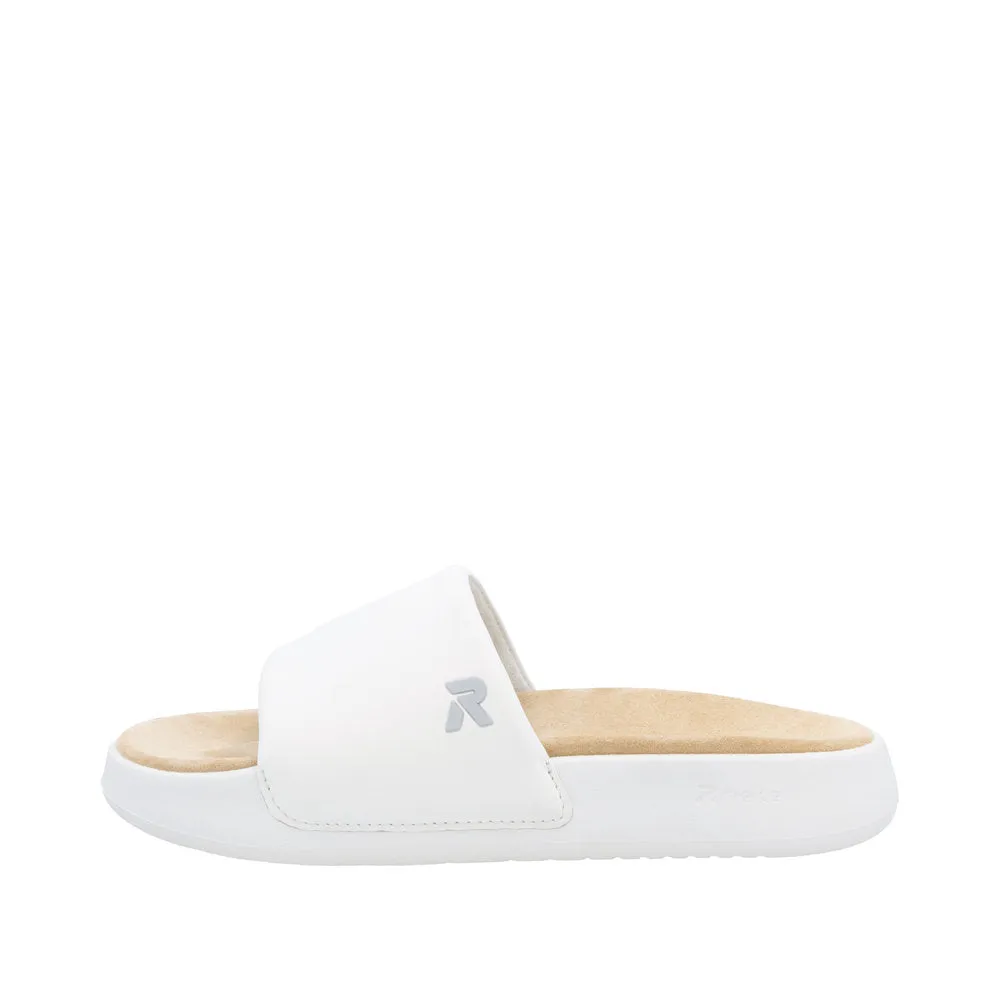 Rieker Sport W3250-80 White Sandals