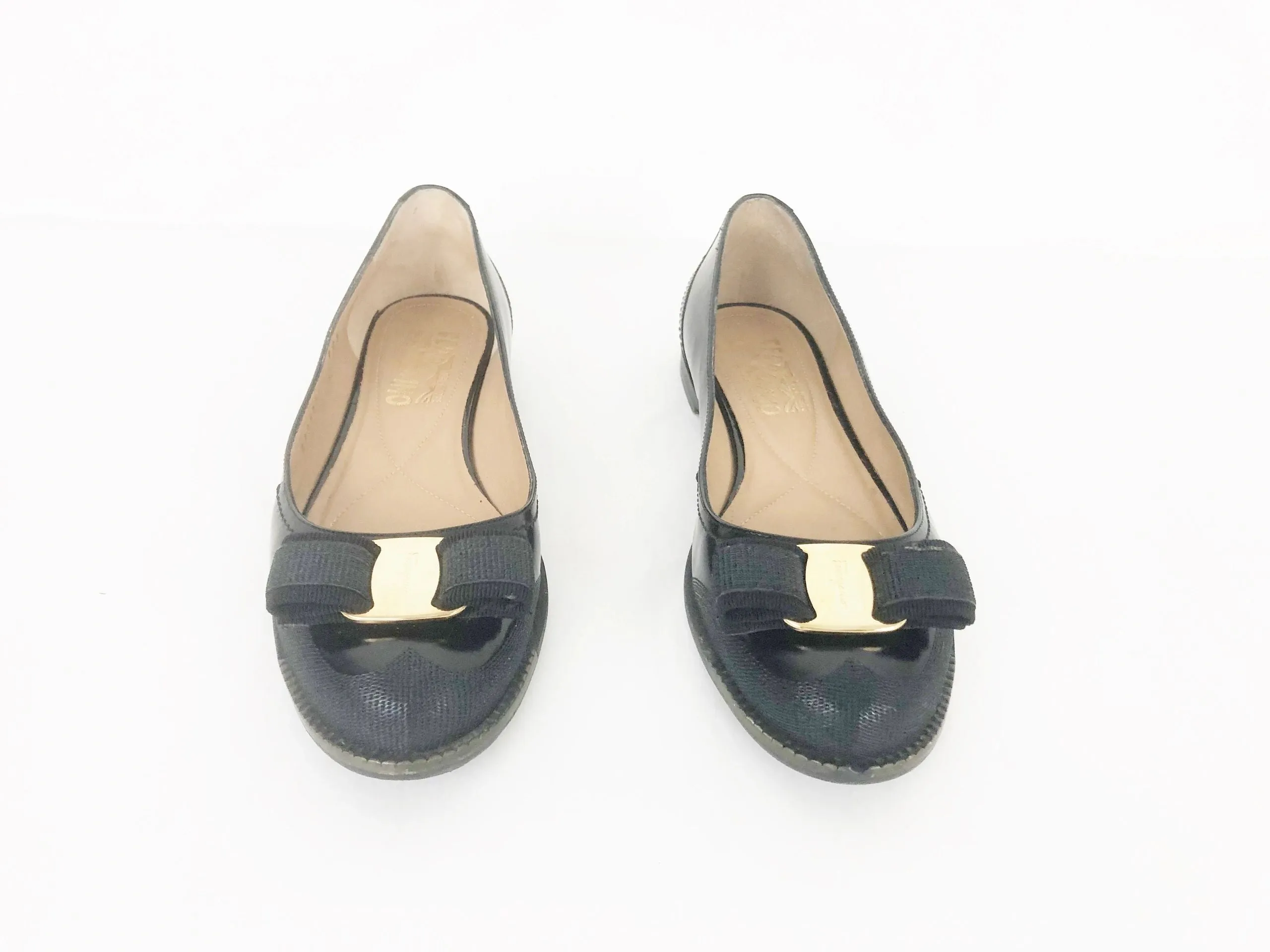Salvatore Ferragamo Leather Flats Size 7