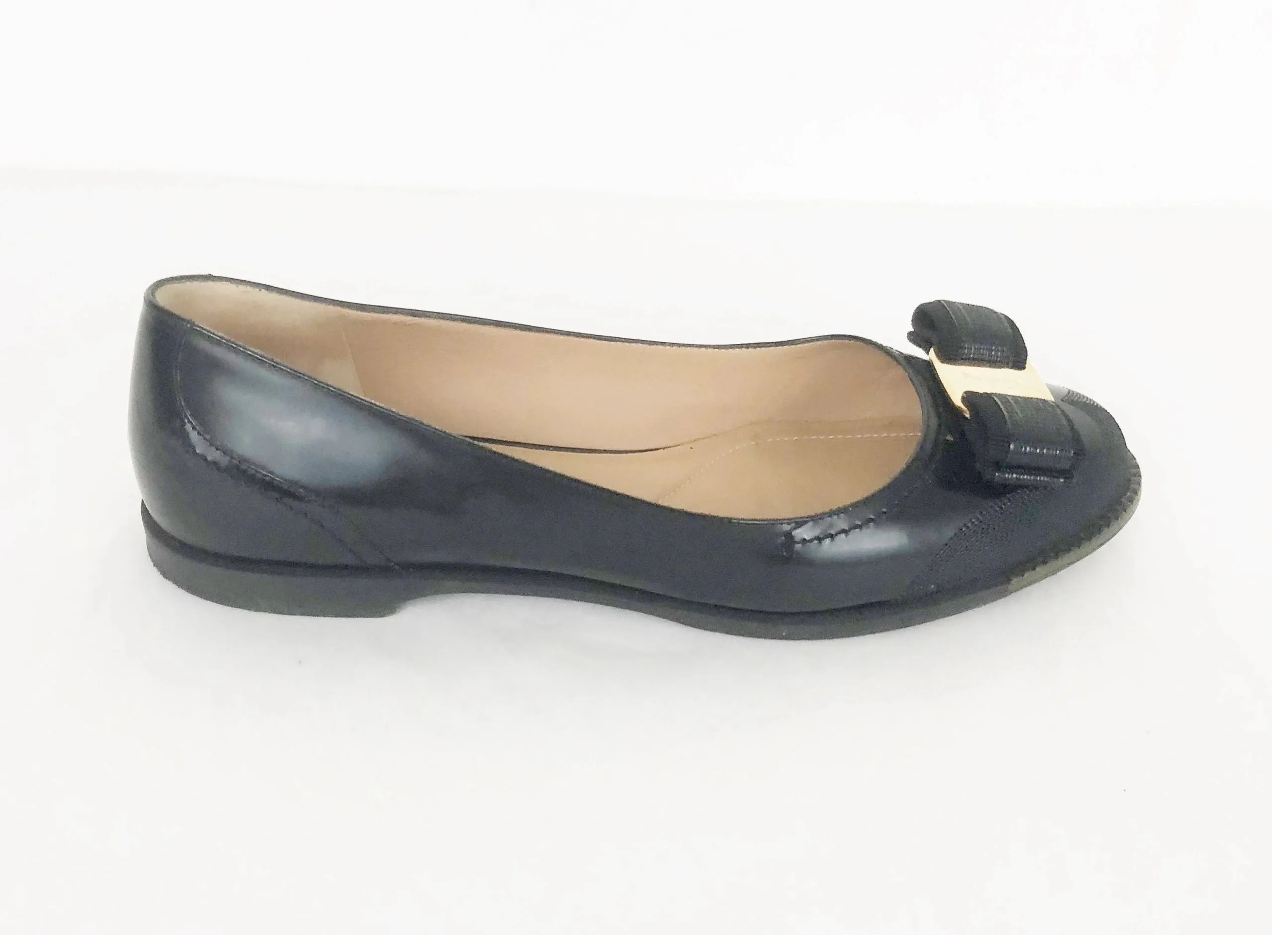 Salvatore Ferragamo Leather Flats Size 7