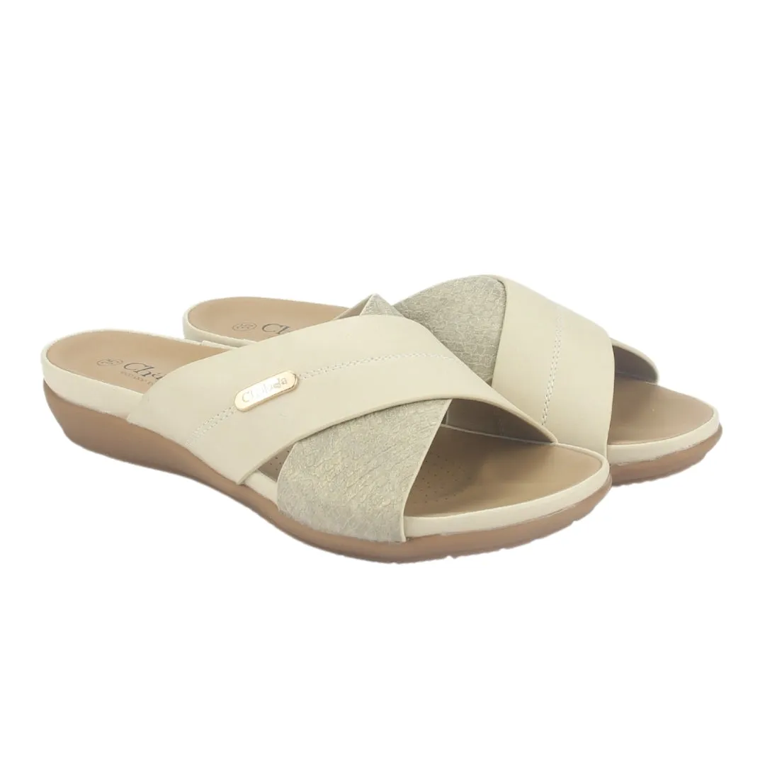 Sandalia Chalada Mujer Palak-1 Beige Casual